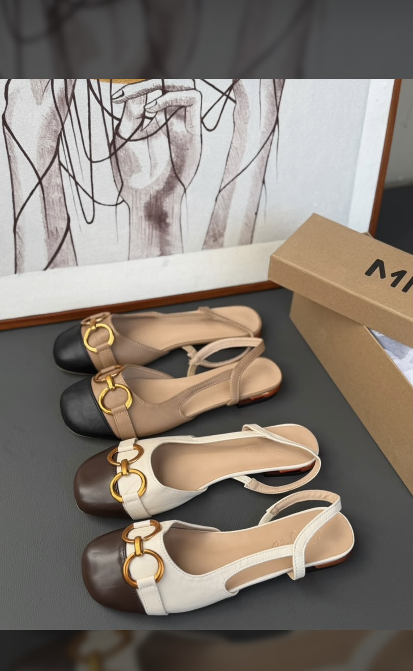Slingback sandal
